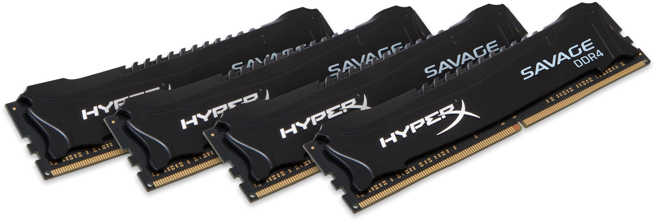 Pamięć DDR4 HyperX 32GB 2400MHz Savage Black CL12 4x8192