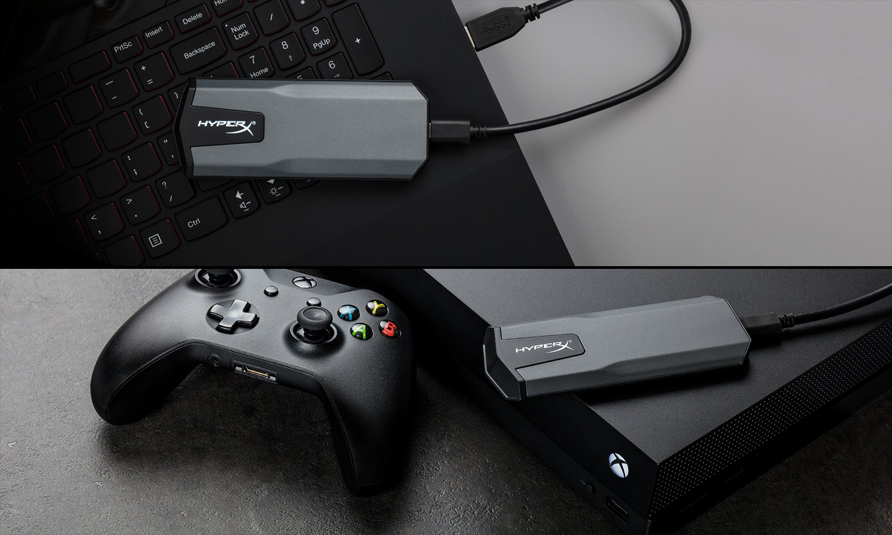 HyperX SAVAGE EXO Funkcja Plug and Play Łatwy do podłączenia