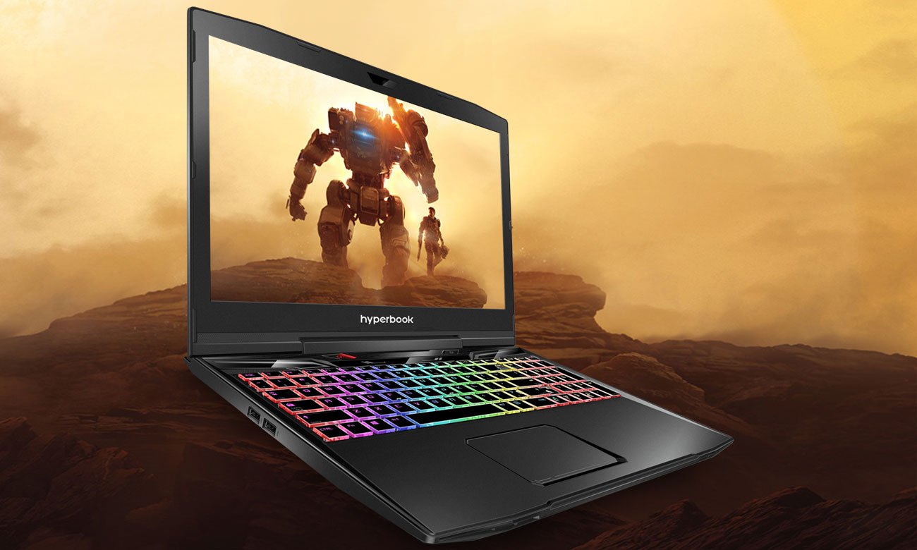 Hyperbook MK55 Pulsar Perfekcyjny gaming z GeForce GTX 1050Ti