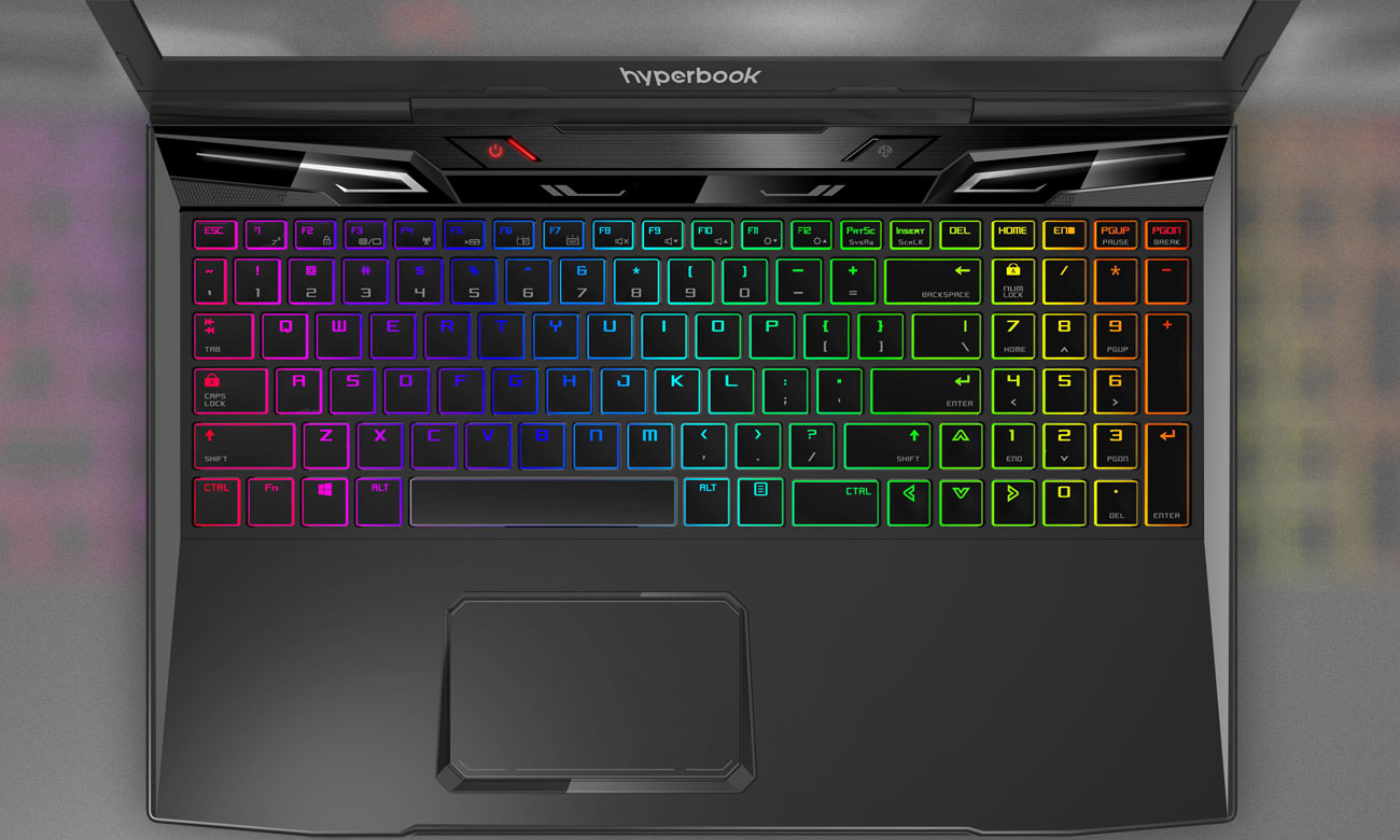 Hyperbook MK55 Pulsar Mechaniczna klawiatura z podświetleniem RGB