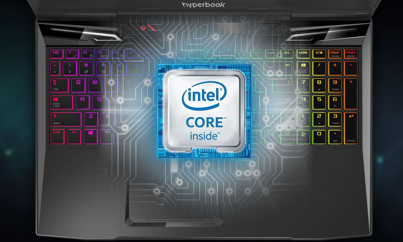 Hyperbook MK55 PULSAR procesor Intel Core i7-7700HQ