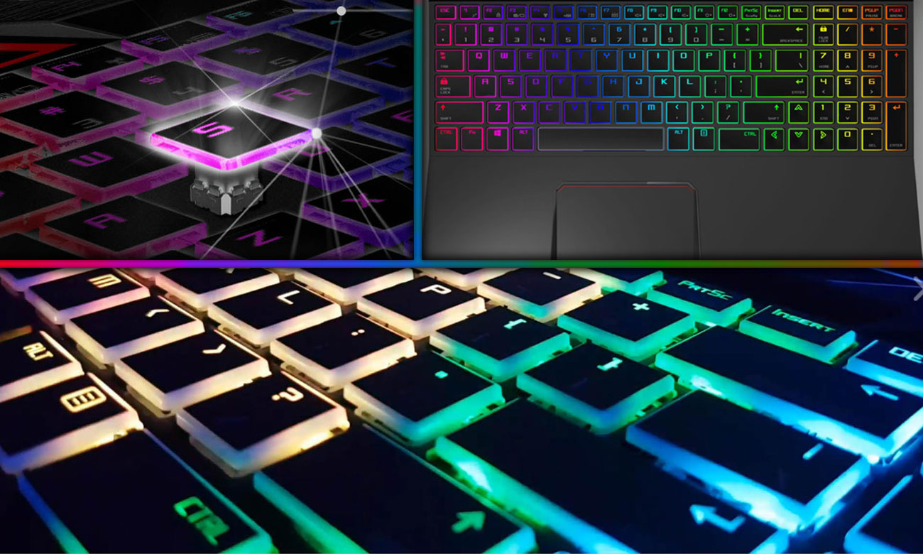 Hyperbook MK55 PULSAR Zaawansowane podświetlenie mechanicznej klawiatury LED RGB