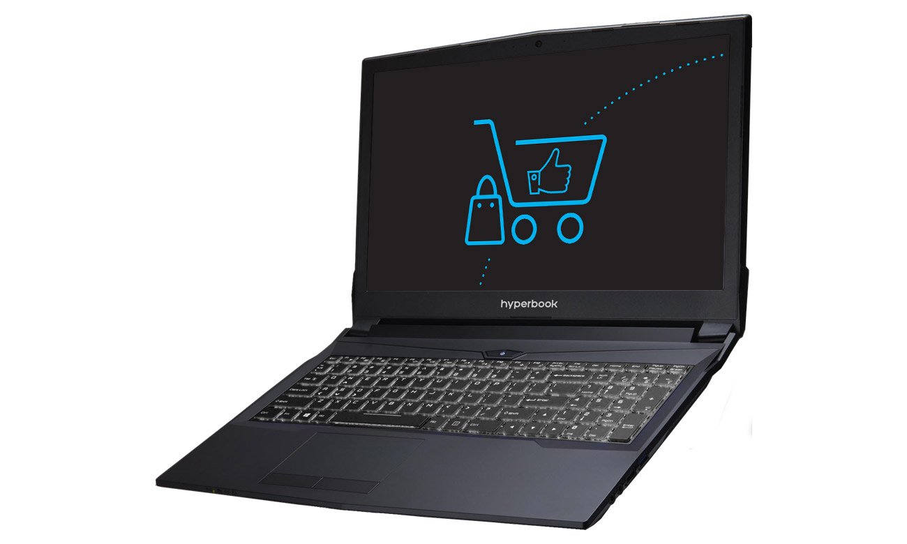 Hyperbook N85S Smukły, lekki i solidny