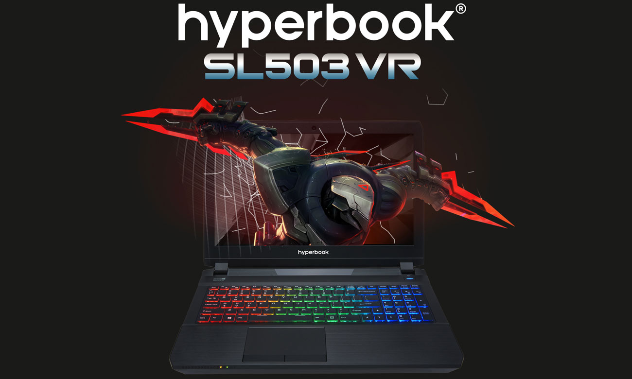 Hyperbook SL503 VR Nowy wymiar wydajności i mobilności