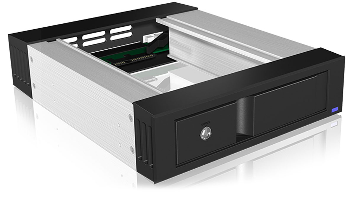 ICY BOX Kieszen 5.25 na 3.5 SATA