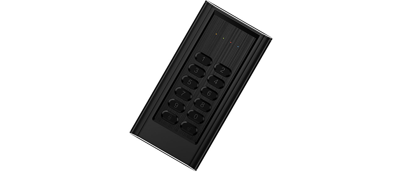 ICY BOX IB-189U3 Szyfrowanie AES, klawiatura