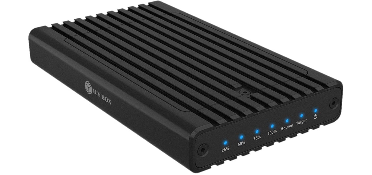 Obudowa do dysku ICY BOX M.2 NVMe SSD (z klonowaniem)