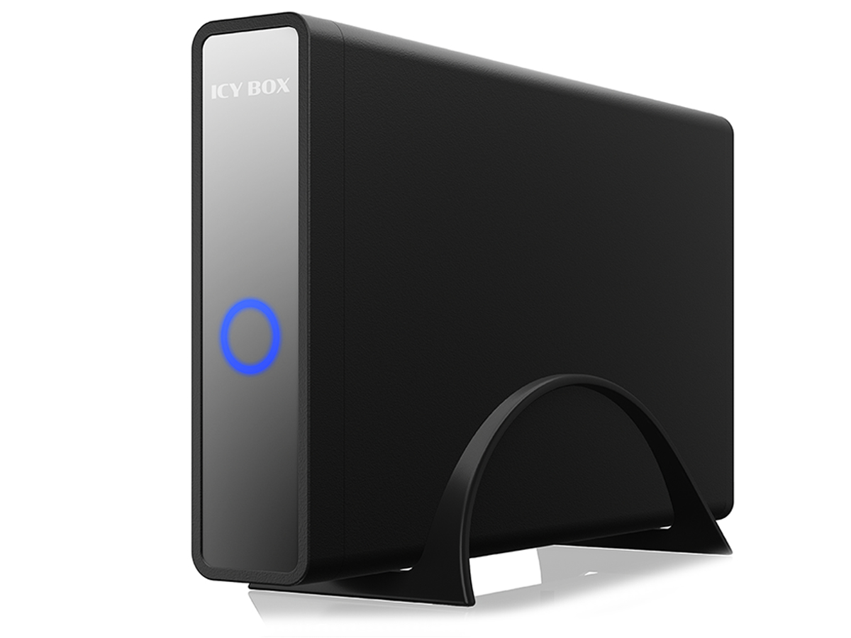 Obudowa ICY BOX 2.5/3.5 HDD z HUB USB-C i 2x USB-A