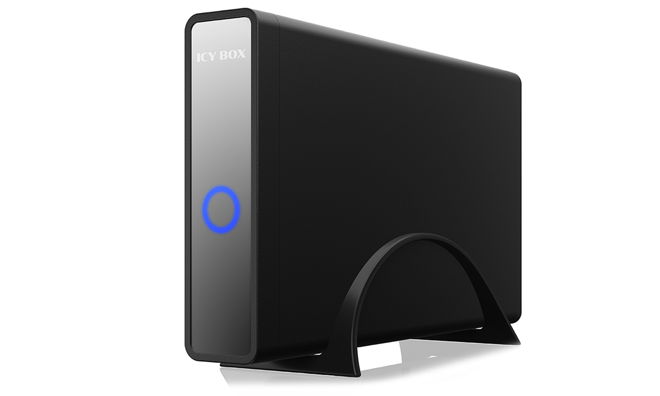 Obudowa ICY BOX 2.5/3.5 HDD z HUB USB-C i 2x USB-A