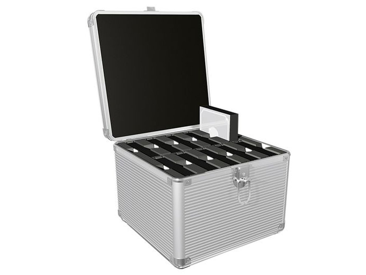 Walizka aluminiowa ICY BOX na 10 dysków