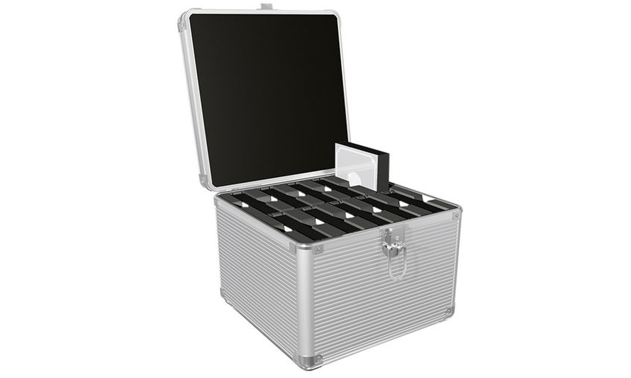 Walizka aluminiowa ICY BOX na 10 dysków