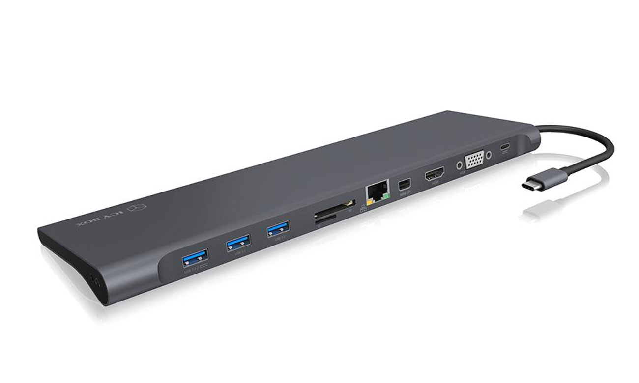 porty USB RJ HDMI czytnik kart
