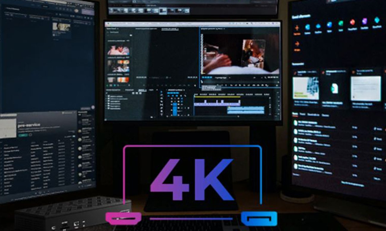 DisplayLink Notebook DockingStation podłącz do 4 monitorów