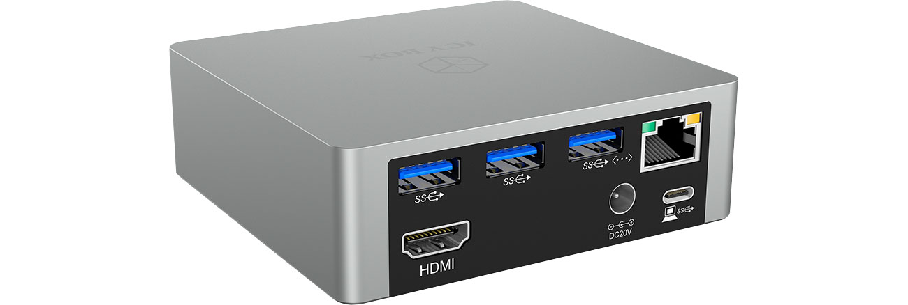 ICY BOX IB-DK2301-C Tył
