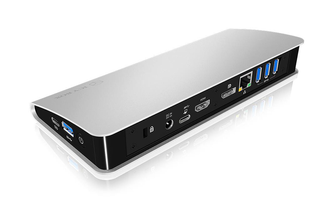 Stacja ICY BOX złącza USB RJ HDMI