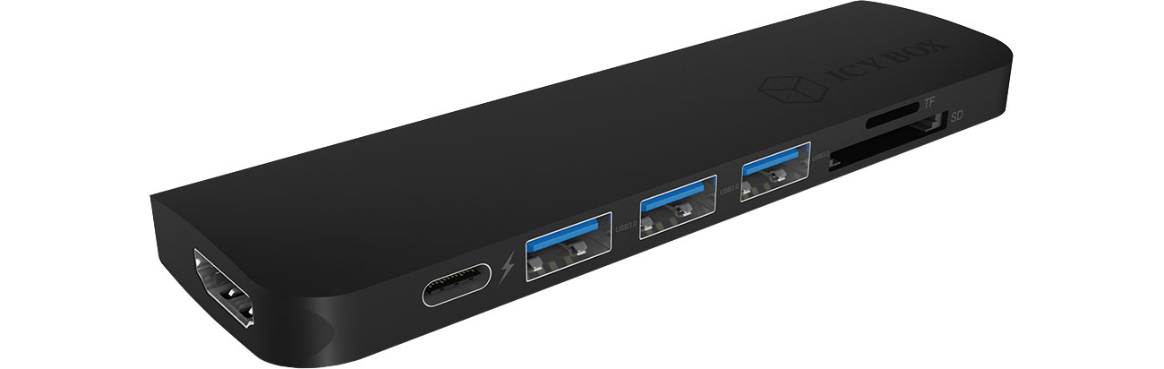 Stacja dokująca do laptopa ICY BOX USB-C - USB, HDMI, SD, PD