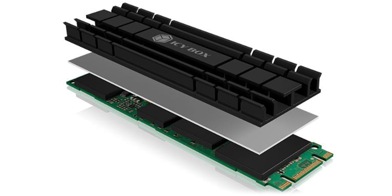 Lexar LPAH100 M.2-SSD Kühlkörper