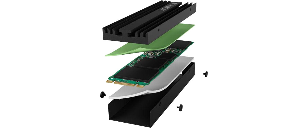 ICY BOX Radiator do M.2 SSD dla PlayStation® 5 IB-M2HS-PS5