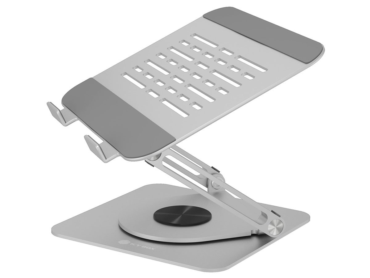 ICY BOX Aluminiowa podstawka pod laptop (do 17)
