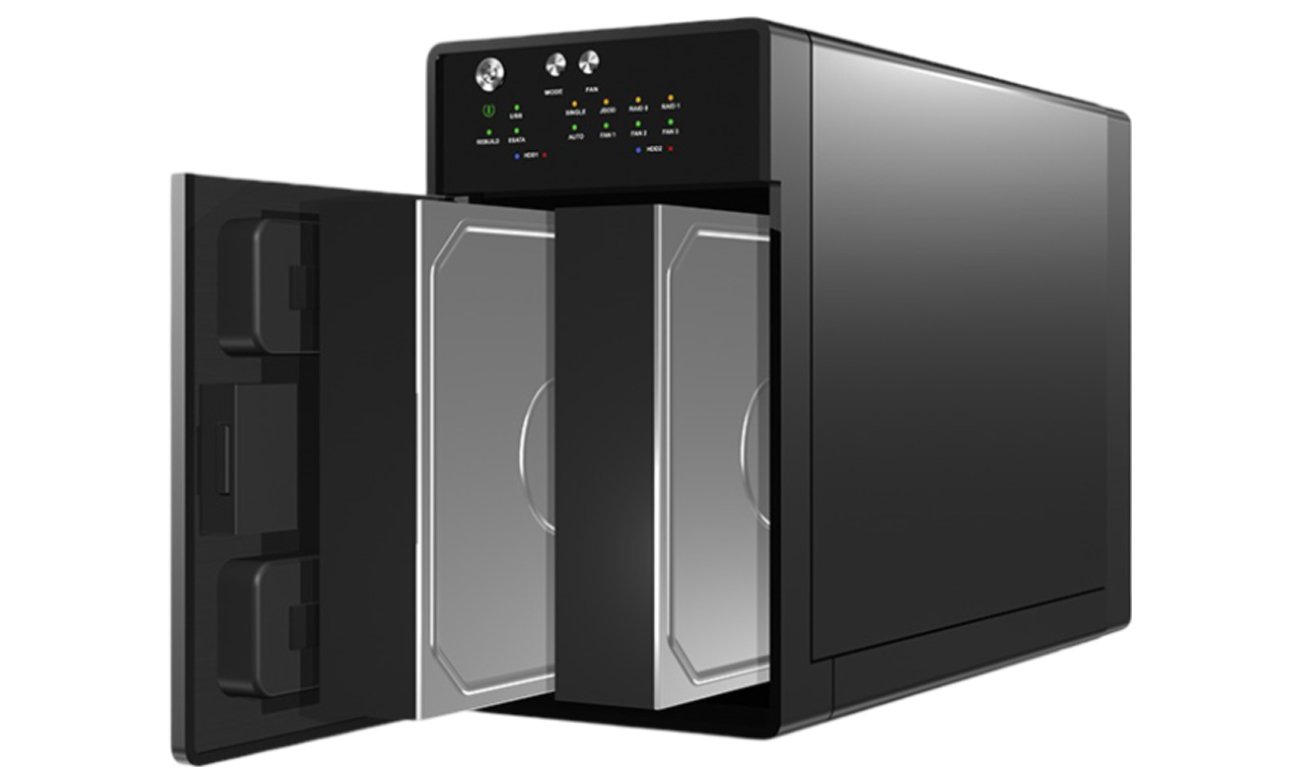 Obudowa RAID 2x 3,5'' SATA ICY BOX IB-RD3620SU3 - Grafika