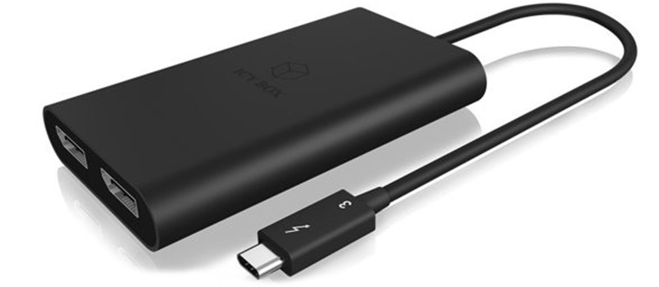 Adapter ICY BOX Thunderbolt - 2x DisplayPort