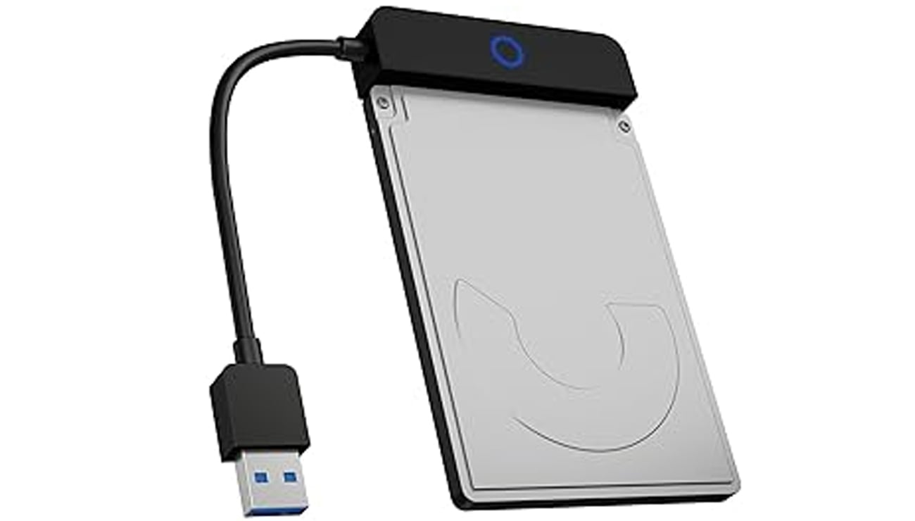 Adapter ICY BOX USB-A do dysku SATA z dyskiem