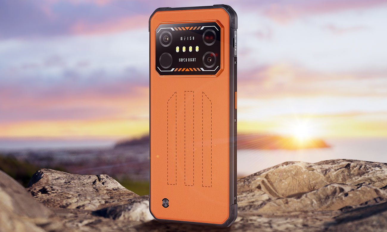Smartfon IIIF150 Air1 Ultra 8/256GB 120Hz Pomarańczowy lifestyle