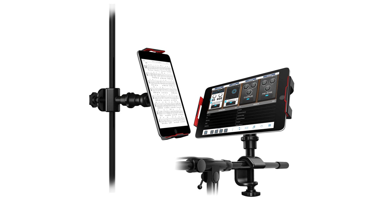 IK Multimedia iKlip 3 Deluxe – Zestaw uniwersalnych uchwytów