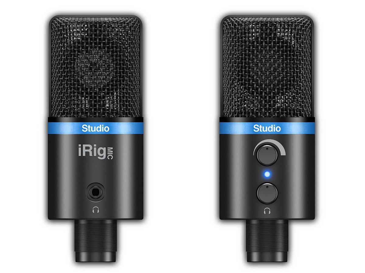 IK Mulitimedia iRig Mic Studio Black – Mikrofon iOS/ Android