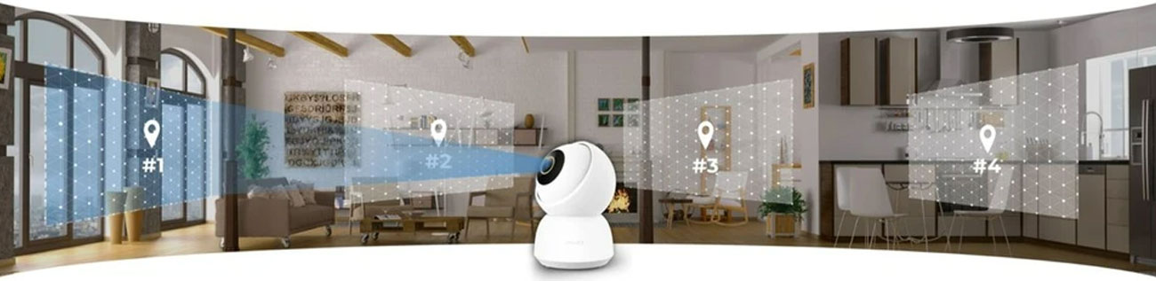 Inteligentna kamera Imilab C30 1440P 4MP 360° śledzenie ruchu
