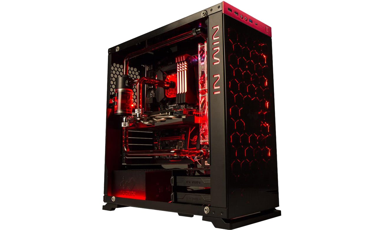 Obudowa IN WIN 805 czerwona