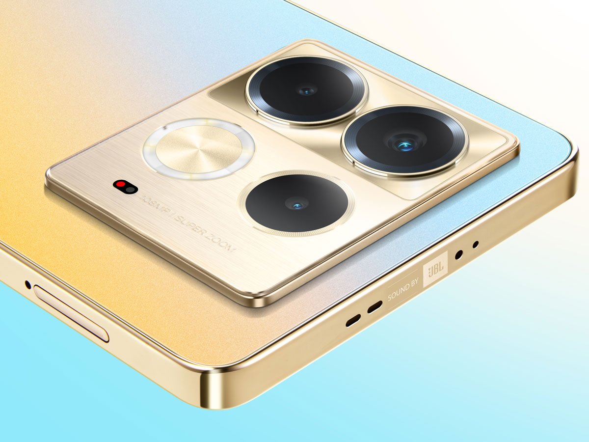 Infinix Note 40 5G wyspa aparatów