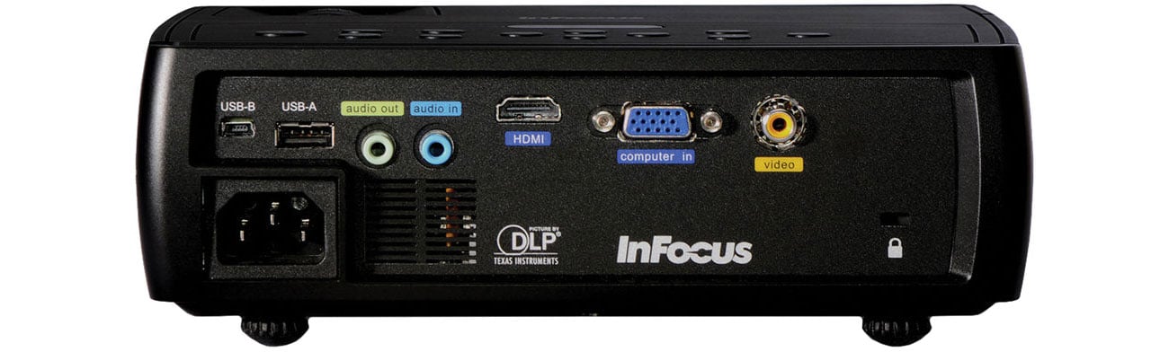 InFocus IN1110A Złącza