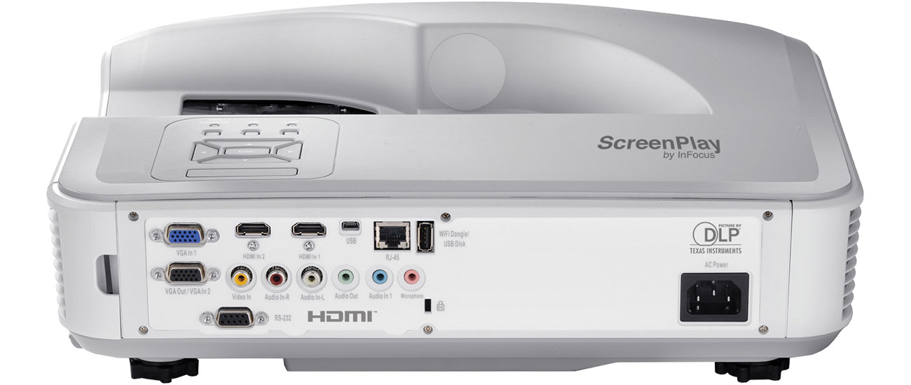 InFocus SPL1080HDUST - Widok z tyłu
