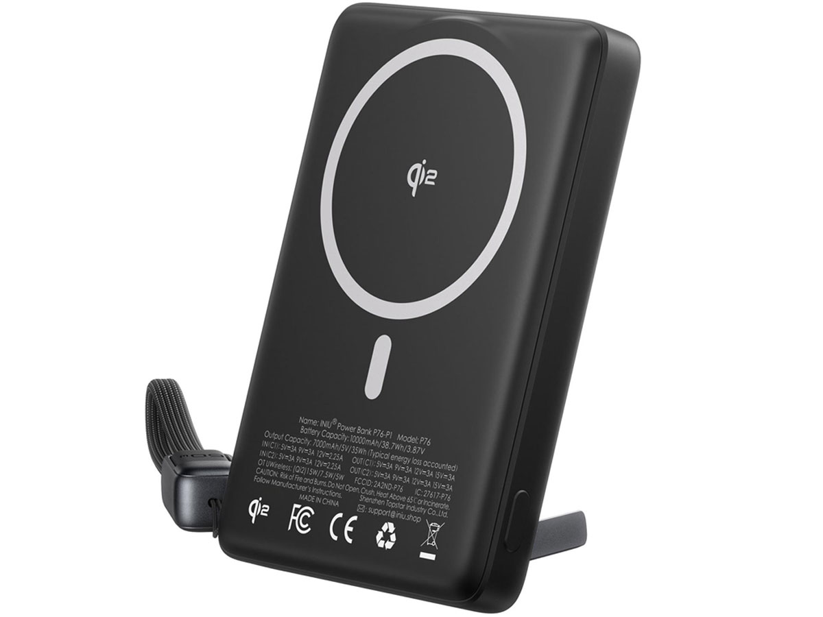 Powerbank INIU MagPro Slim 10K Black