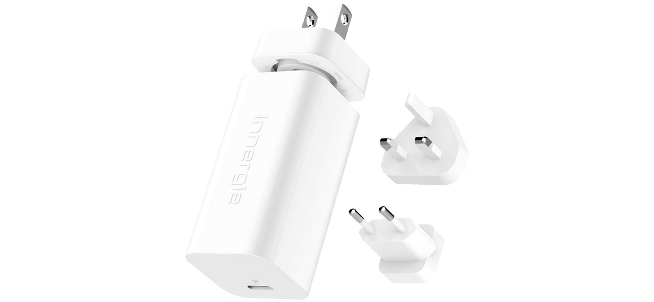 Innergie Zasilacz uniwersalny USB-C (60W, 1.5m, EU, UK, US)
