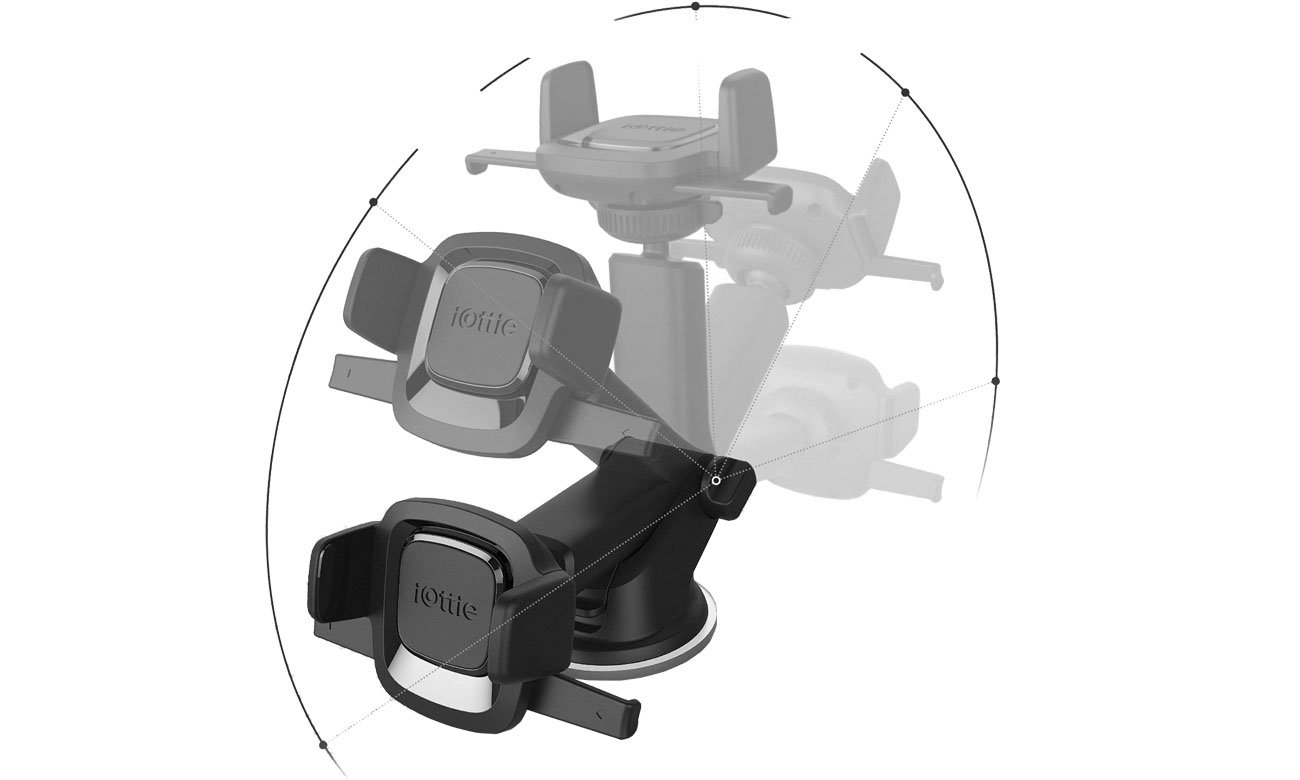 iOttie Easy One Touch 4 Mini Dash Windshield Mount Regulacja