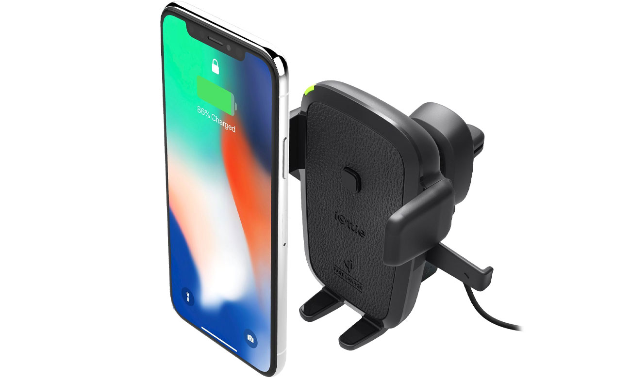 Uchwyt do smartfonu iOttie One Touch 4 Wireless Qi Charging Vent Mount HLCRIO135AM / 852306006749