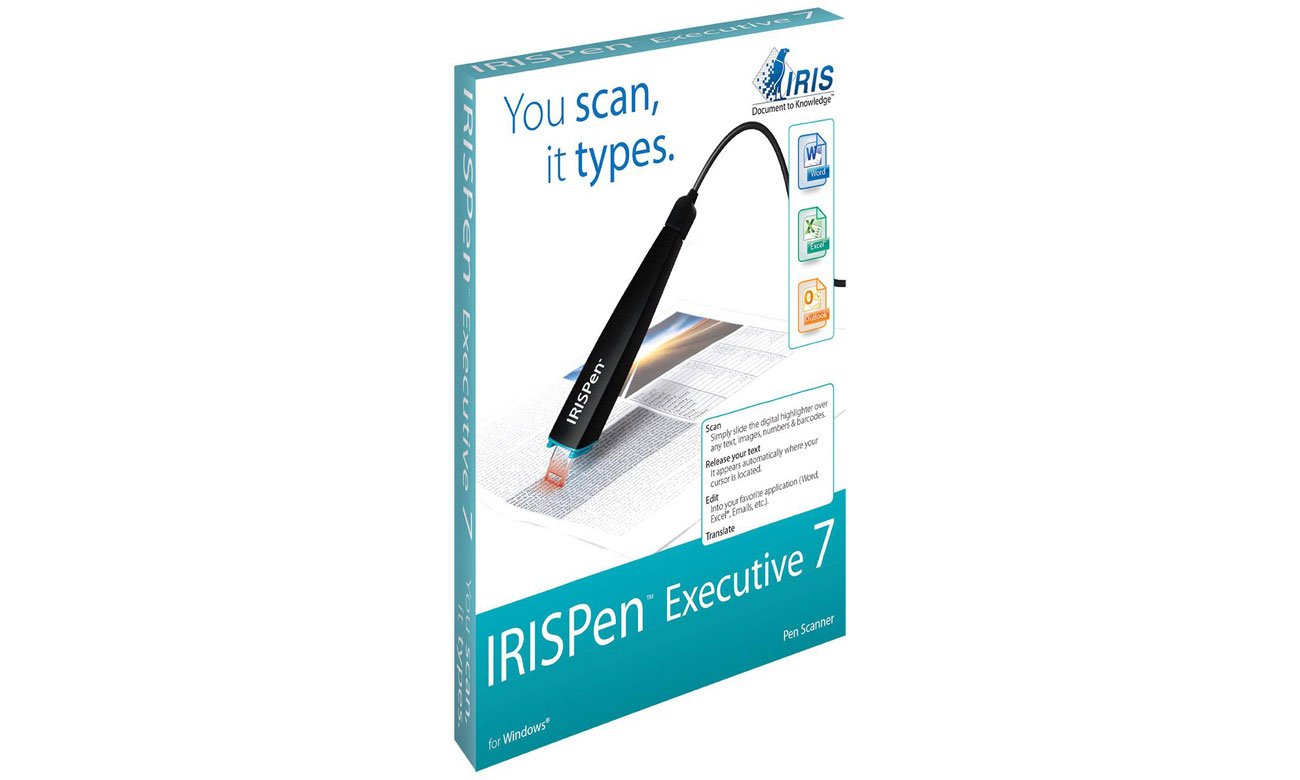 IRISPen™ Executive 7 widok ogolny opakowanie