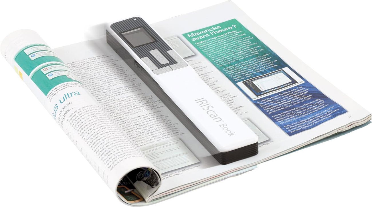 IRISCan Book 5 skanowanie dokumentu ksiazka