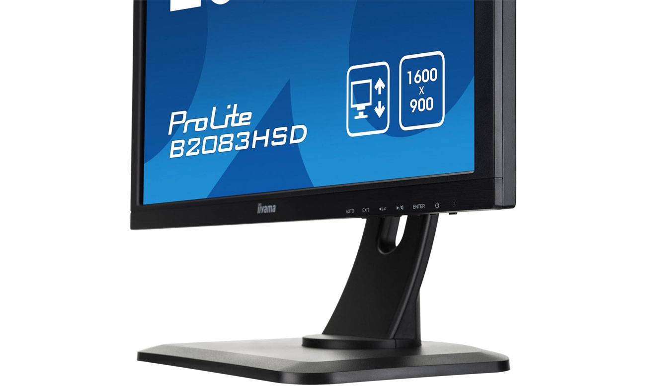 iiyama B2083HSD czarny automatyczna regulacja kontrastu i jasności