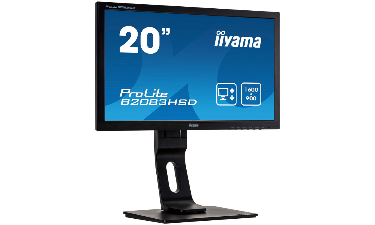 iiyama B2083HSD czarny do biura do domu