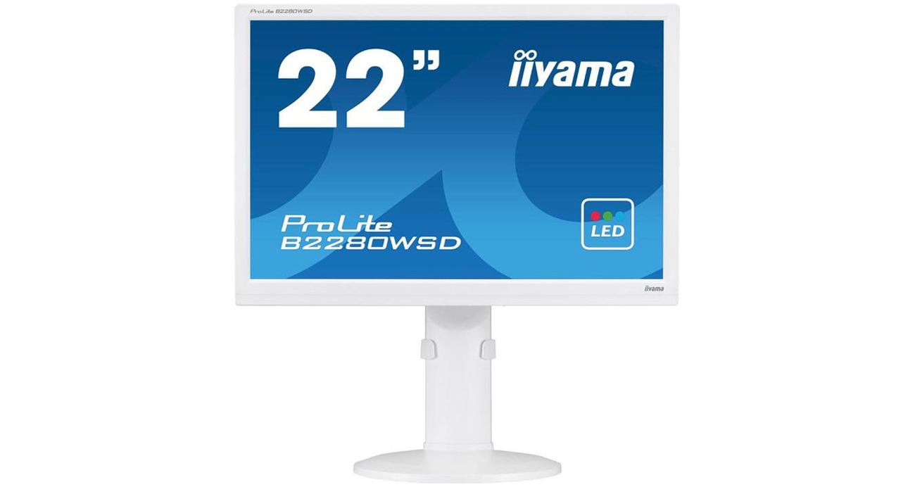 Monitor LCD/LED 22 iiyama B2280WSD biały B2280WSD-W1