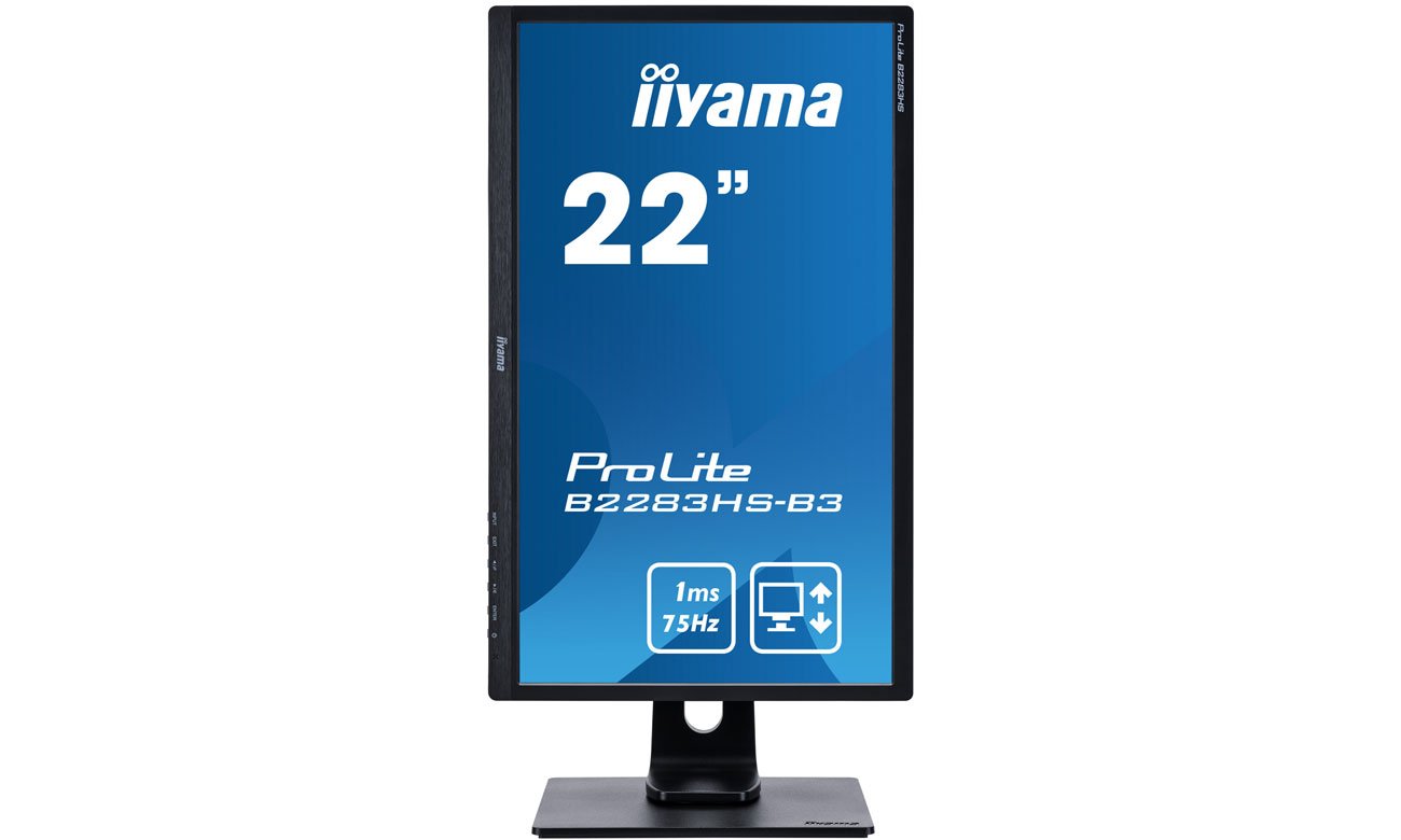 iiyama B2283HS-B3 Funkcja HAS + Pivot