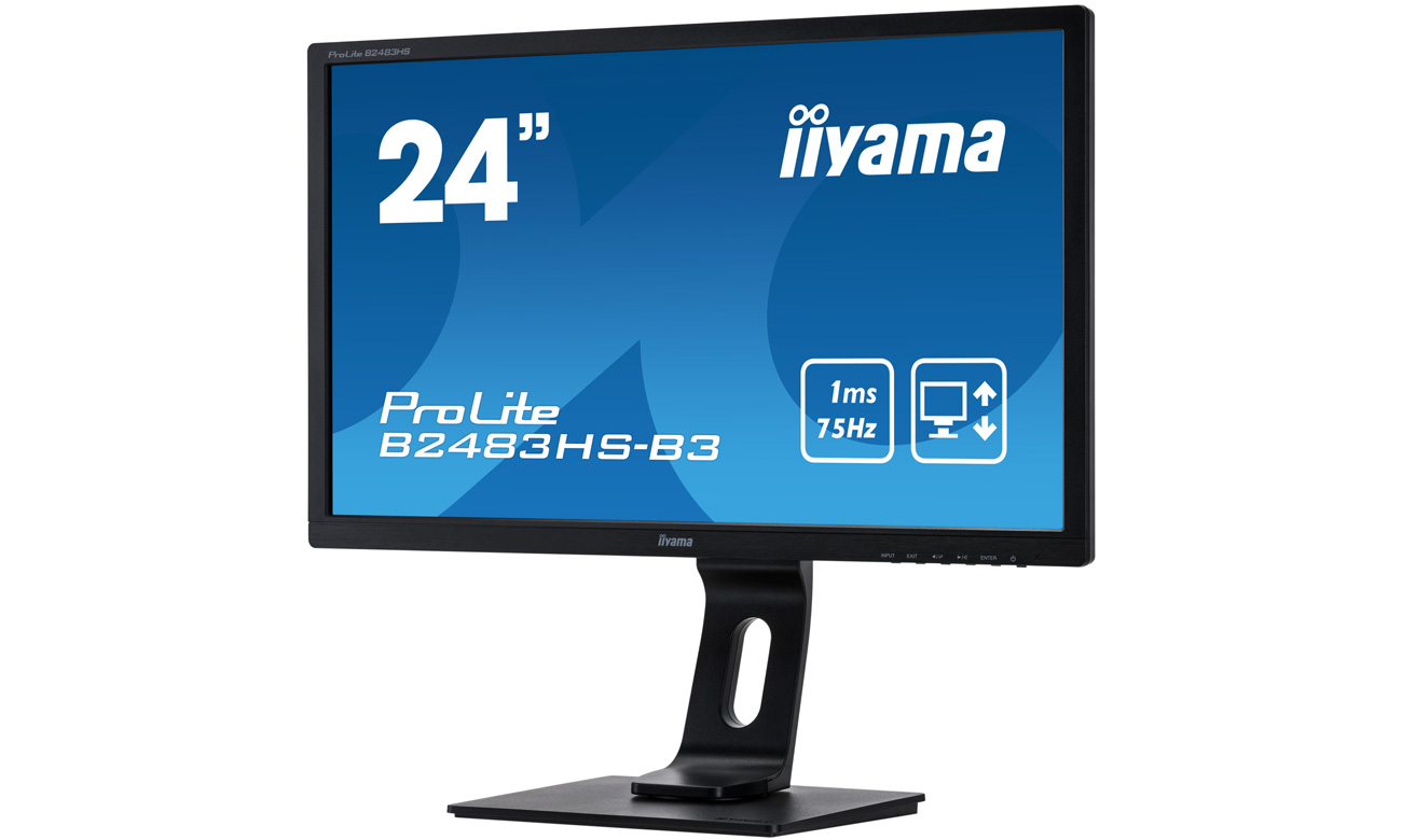 IIYAMA B2483HS-B3 Technologie OverDrive oraz Advanced Contrast Ratio