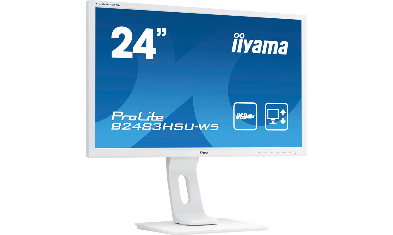 Monitor do domu i do biura iiyama B2483HSU-W5