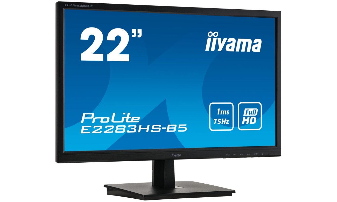 Idealny do domu i biura monitor iiyama E2283HS-B5