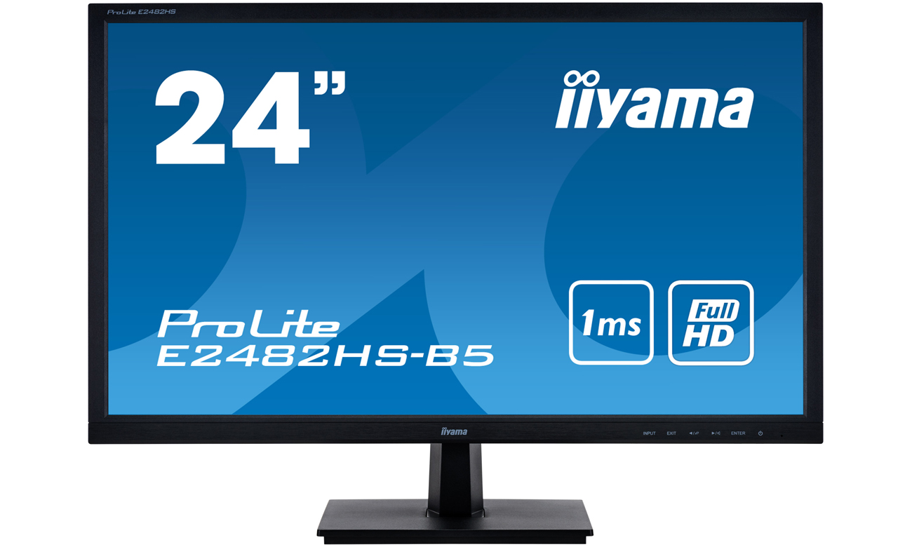 Monitor do domu i do biura iiyama E2482HS-B5