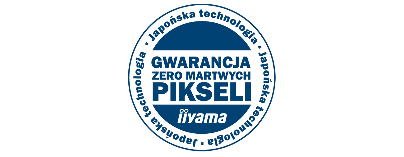 Gwarancja Iiiyama „Zero martwych pikseli”