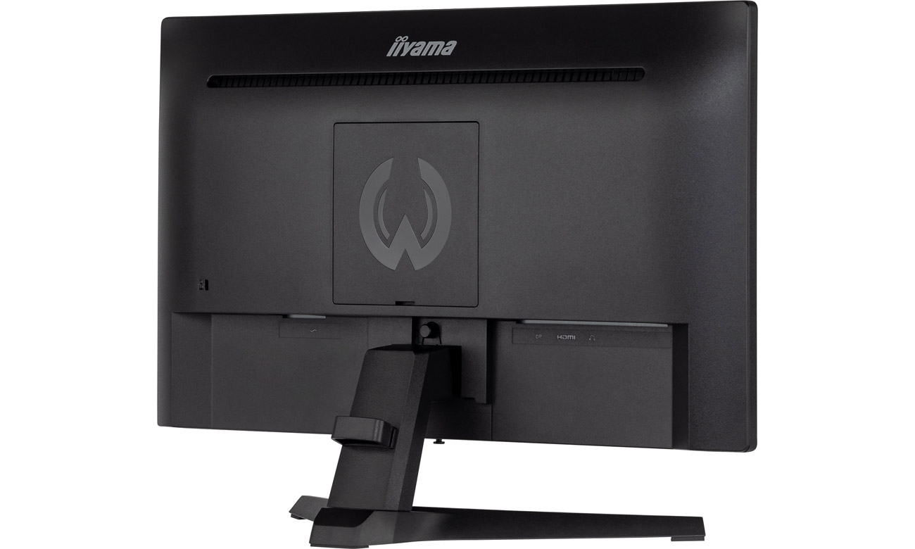 iiyama G-Master G2250HS-B1 widok z tyłu pod kątem